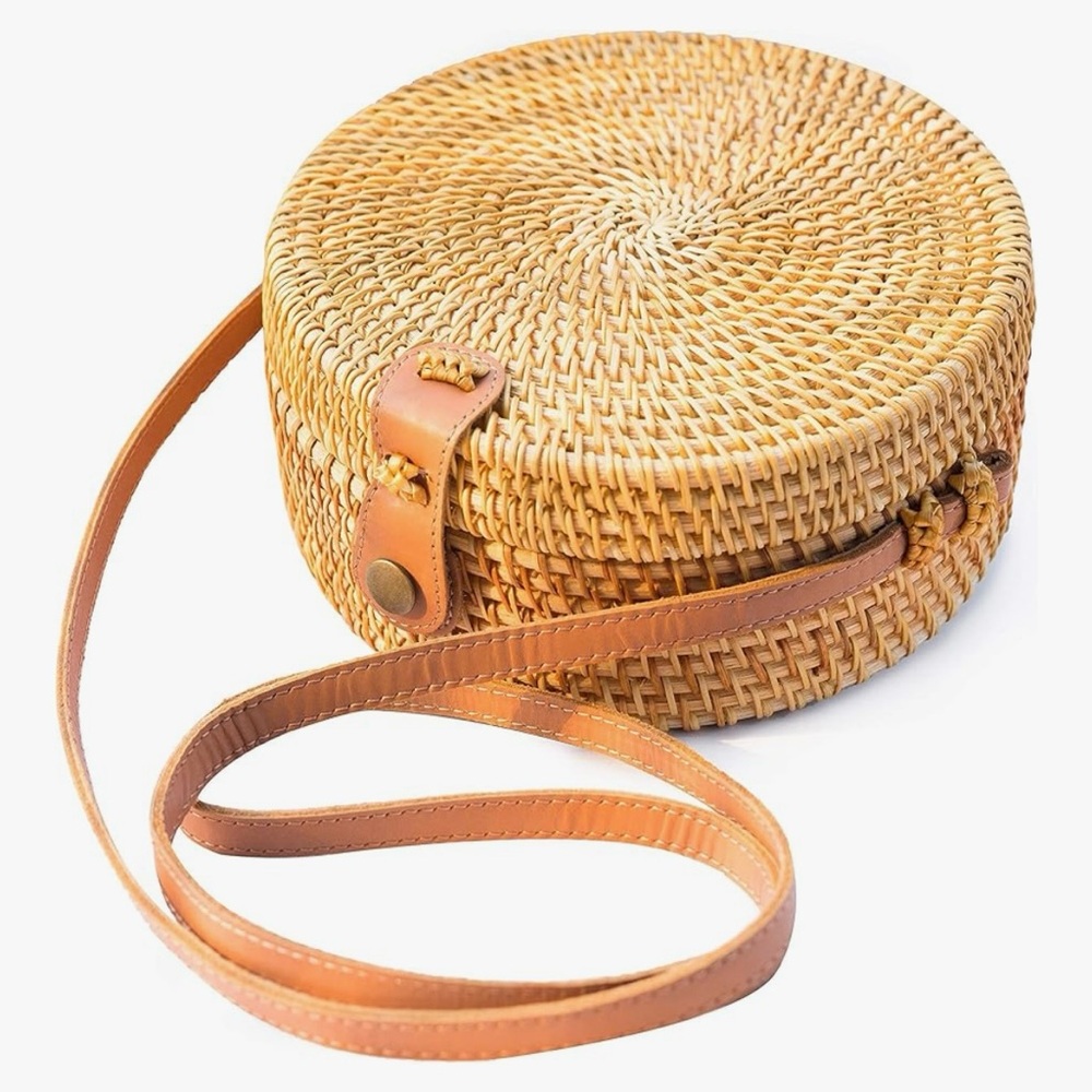Round Rattan Bag - Picture 6 of 6